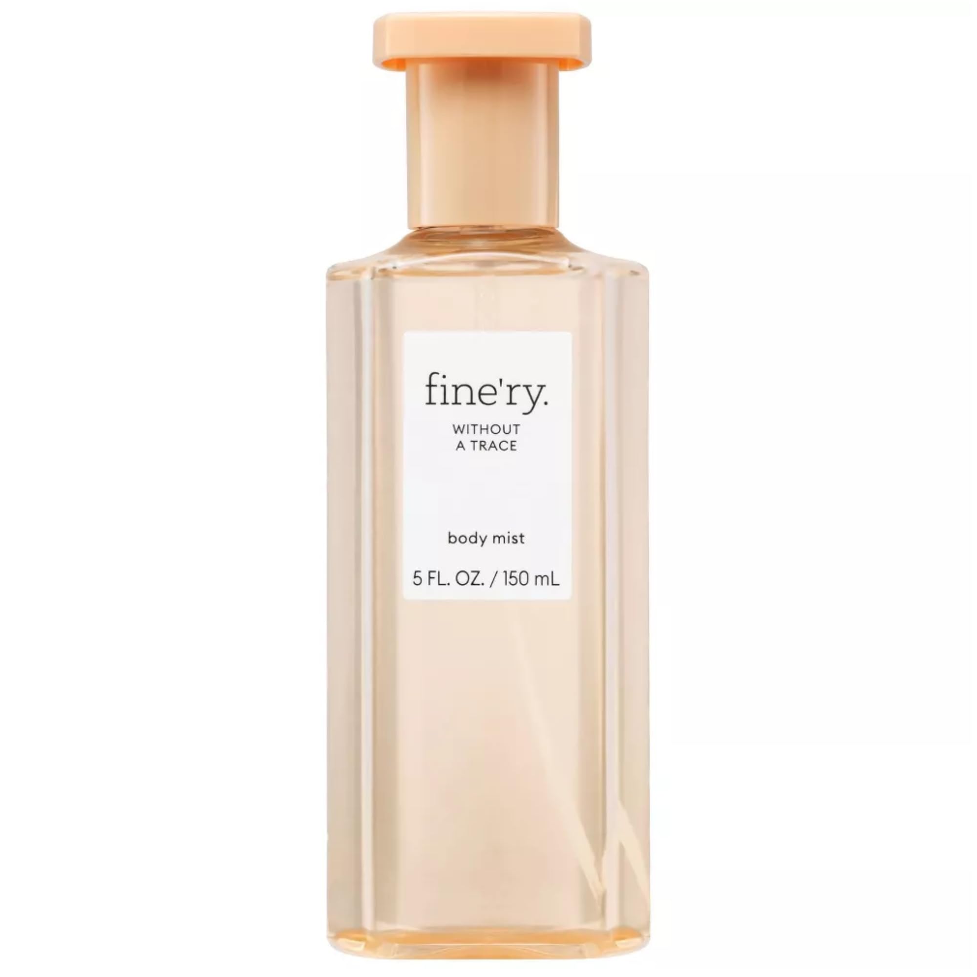 Fine'ry Floral Skin Musk bottle pour shows airy citrus-woody scent for daily wear.