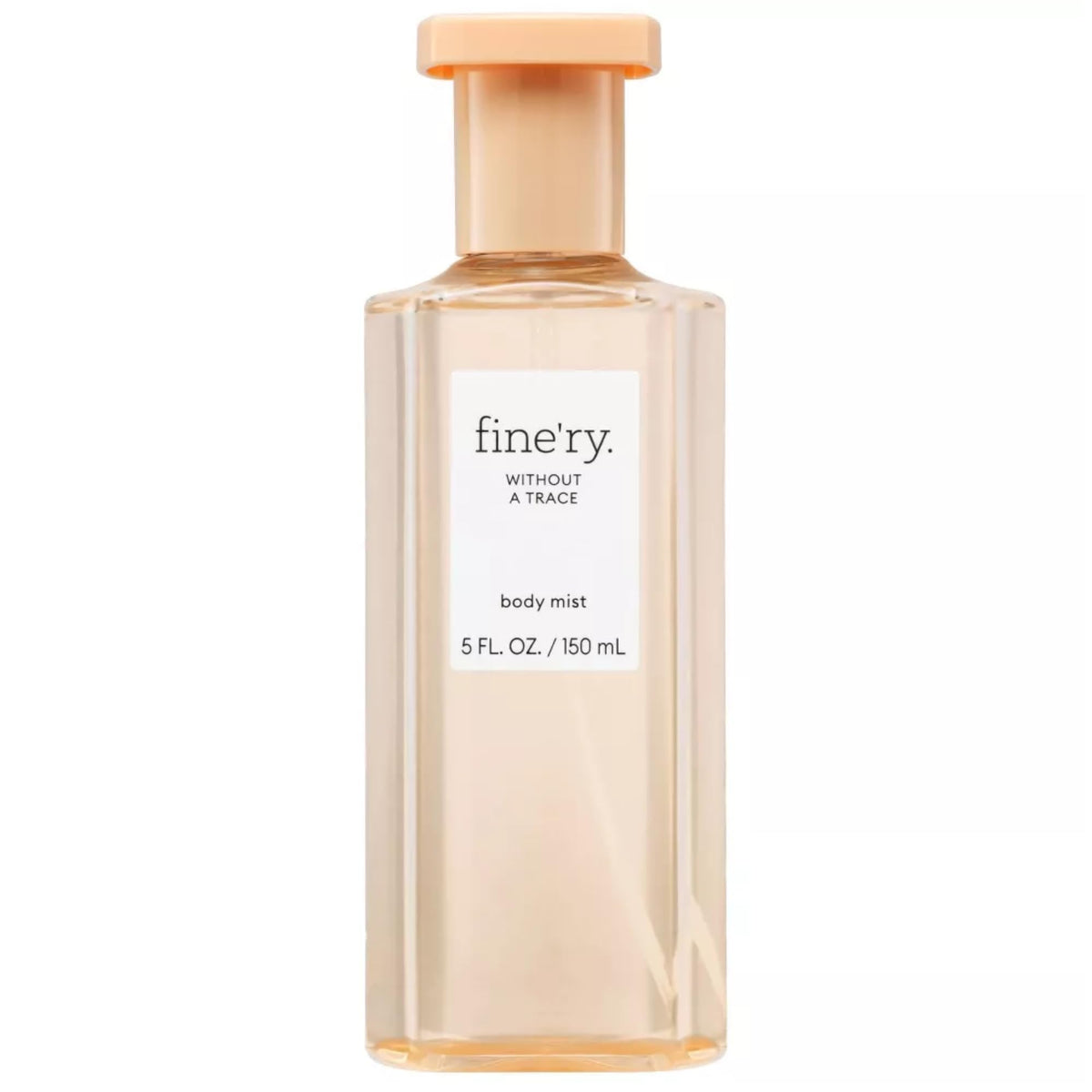 Fine'ry Floral Skin Musk bottle pour shows airy citrus-woody scent for daily wear.