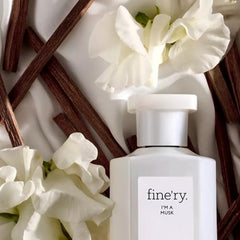 Fine'ry I'm a Musk packaging box features premium presentation for gifting.