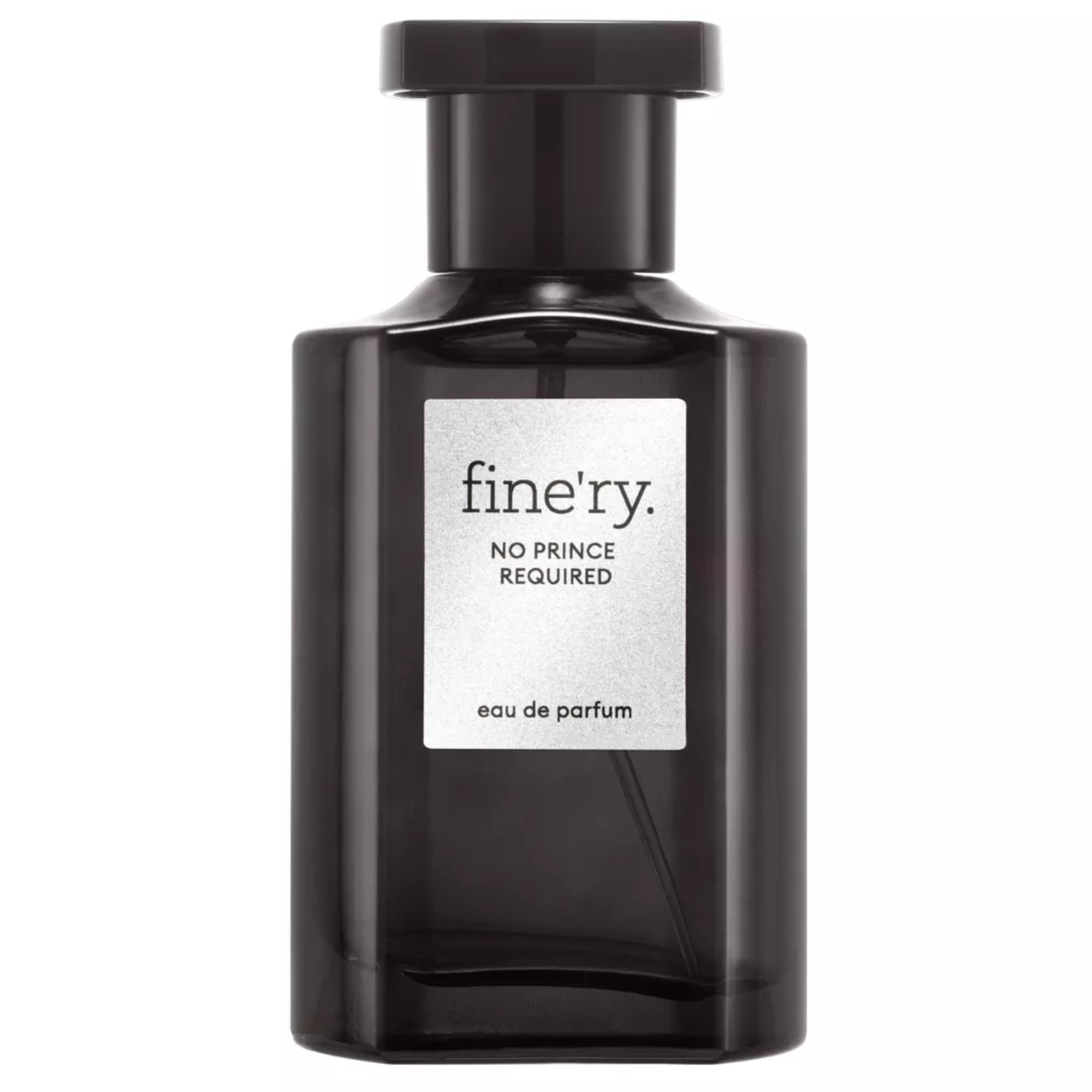 Fine'ry Jasmine Amber perfume bottle spritz on pulse points for lasting fragrance.