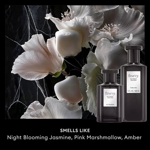 Fine'ry Jasmine Amber bottle spray demonstrates easy application for long lasting scent