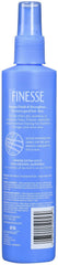 Finesse Finish + Strengthen spray nozzle delivers quick-dry, conditioning hold for styled hair