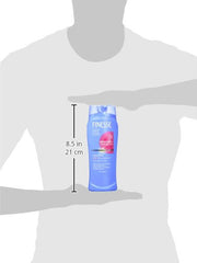 Finesse moisturizing 2-in-1 shampoo for silky, manageable hair after use.