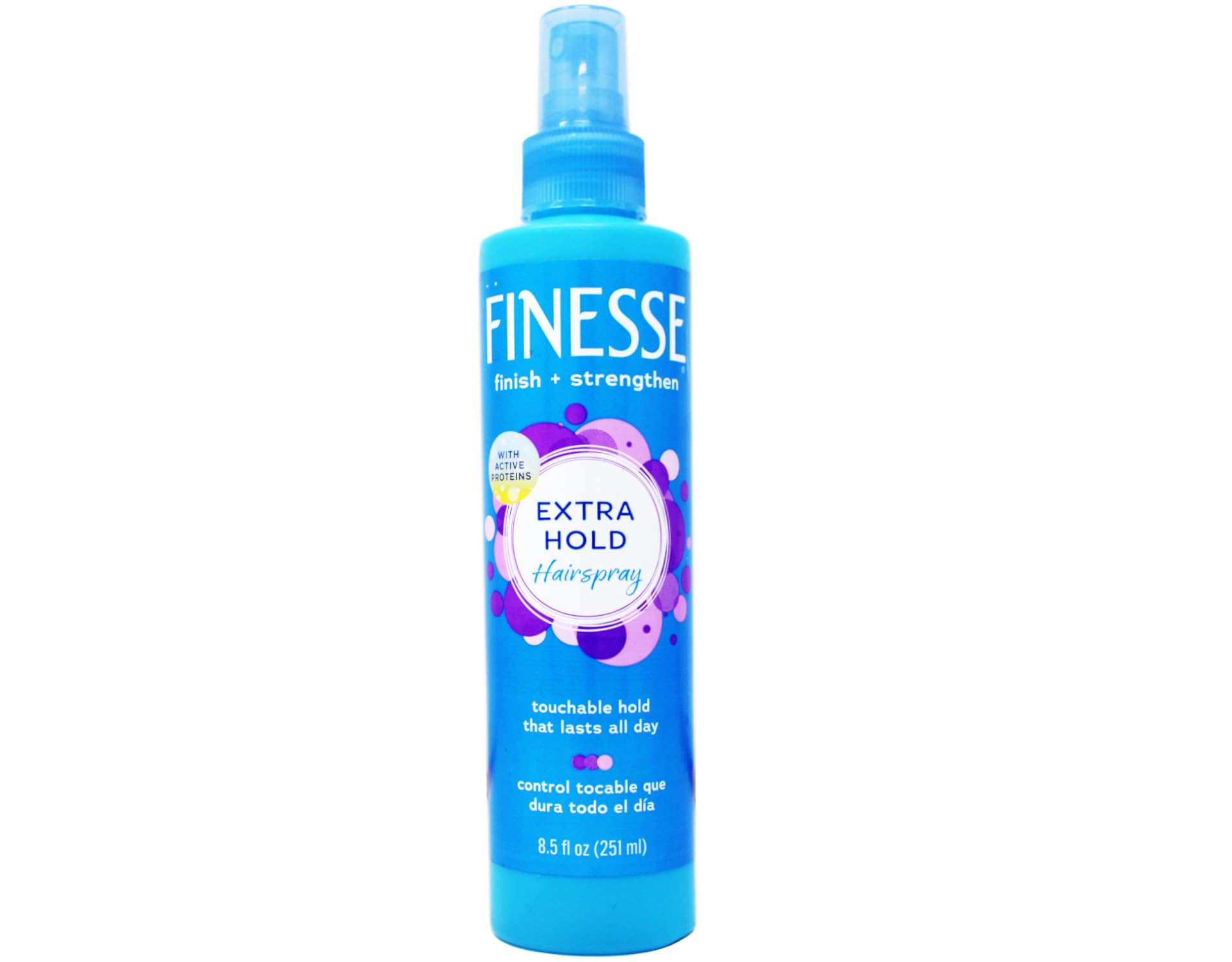 FINESSE con proteínas de seda y soja para nutrir el cabello y añadir brillo.
