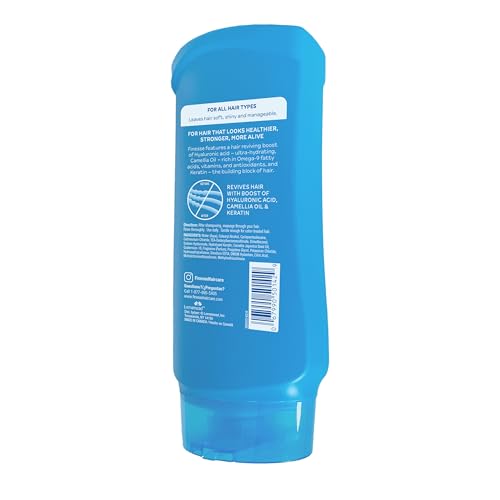 FINESSE Restaurar Fortalecer, botella con aceite de camelia para nutrición