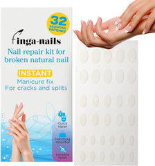 Finga-Nails hoja reparación uñas precortada, reparación rápida y discreta.