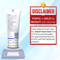 Finipil Lait 50 packaging shows 1.5 oz size
