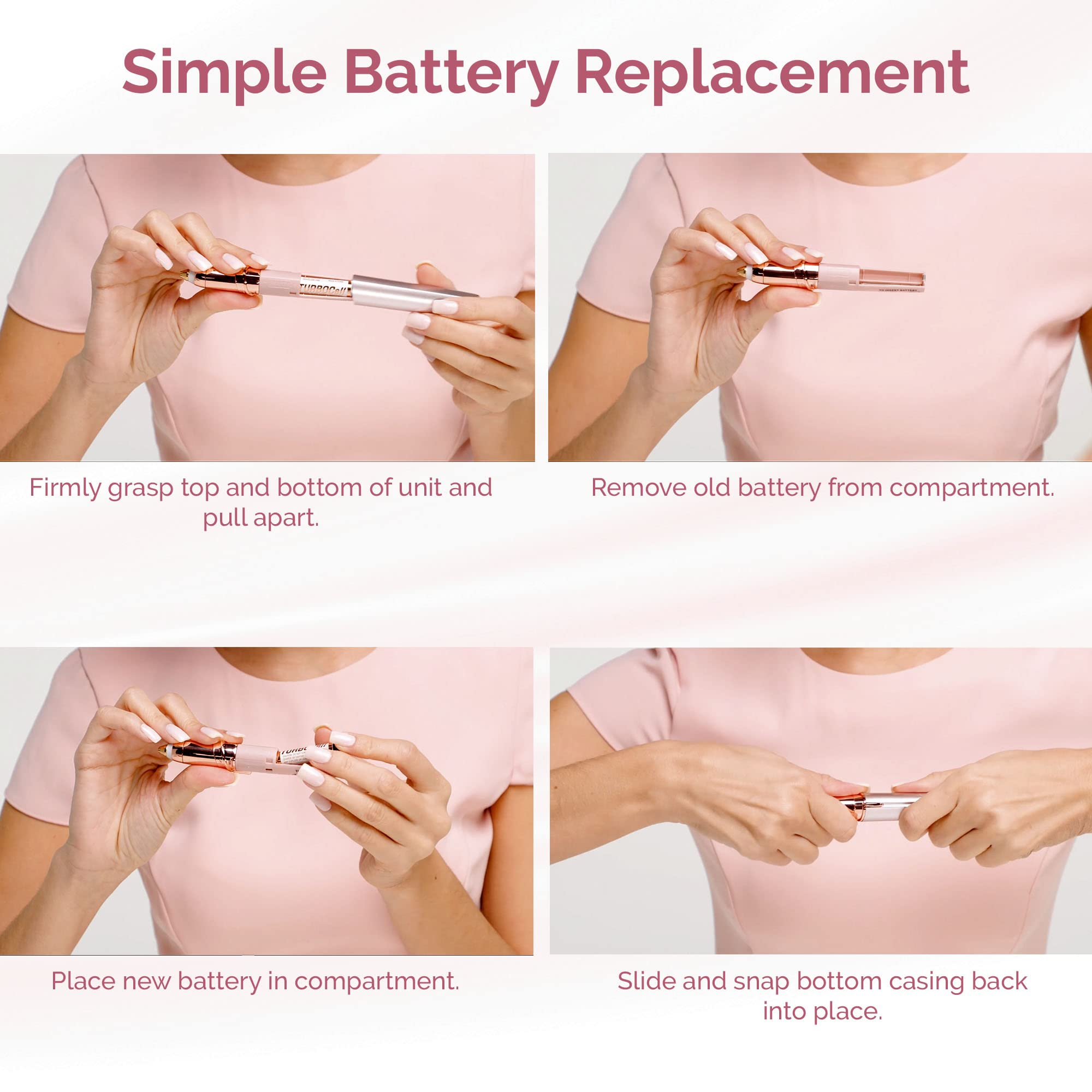 Finishing Touch Flawless Brows compact, travel-friendly brow maintenance tool.