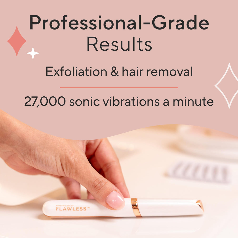 Blade ejection feature enables quick blade changes on the Finishing Touch tool.