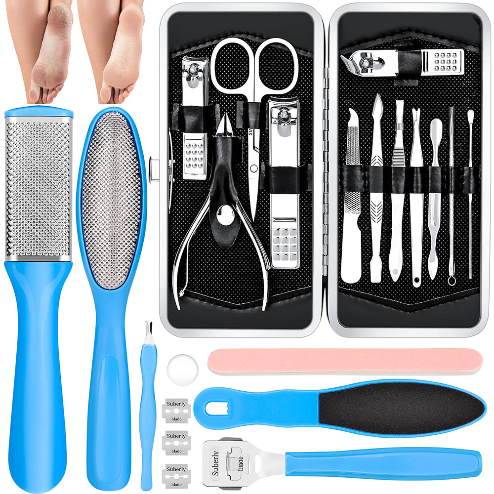 FINTOZER foot file for smoothing rough skin at home