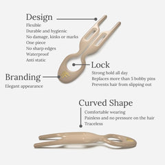 Fiona Franchimon No1 Hairpin uses durable material for daily use