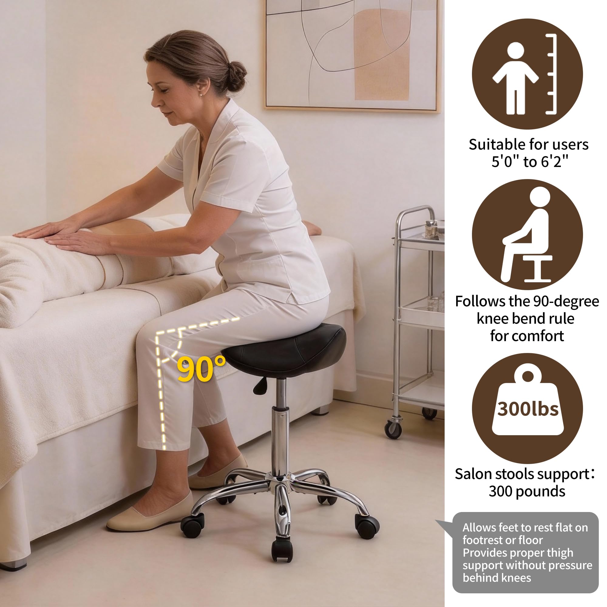 FIRAVOE ergonomic design supports natural posture during long tasks.
