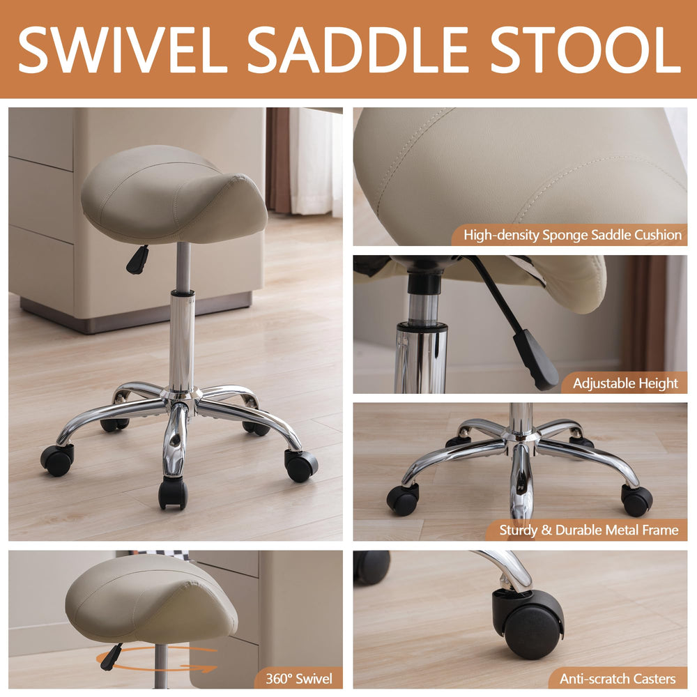 FIRAVOE stool adds a sleek, professional vibe to any workspace.