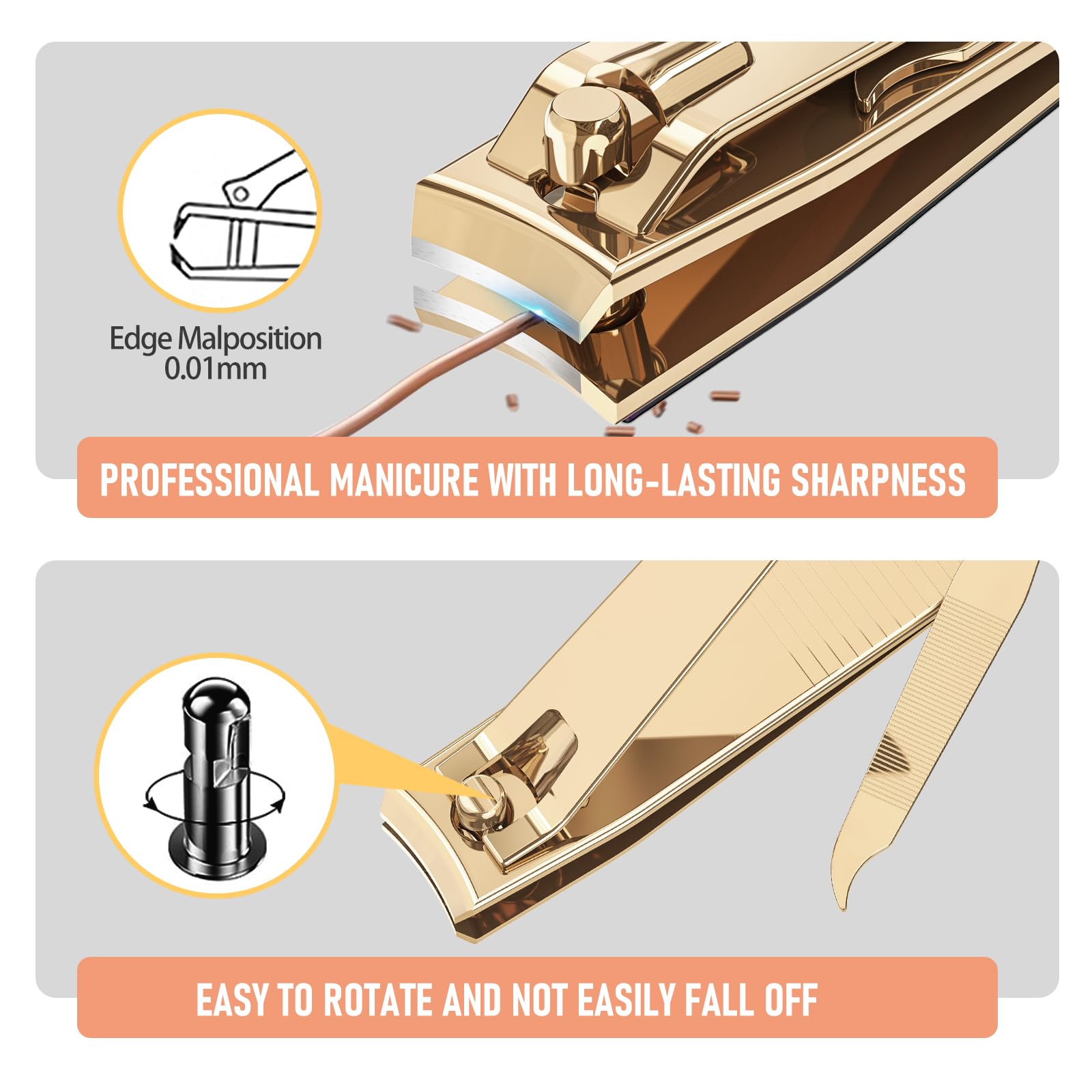 FiriKer anti-slip lever close-up improves grip during clipping.