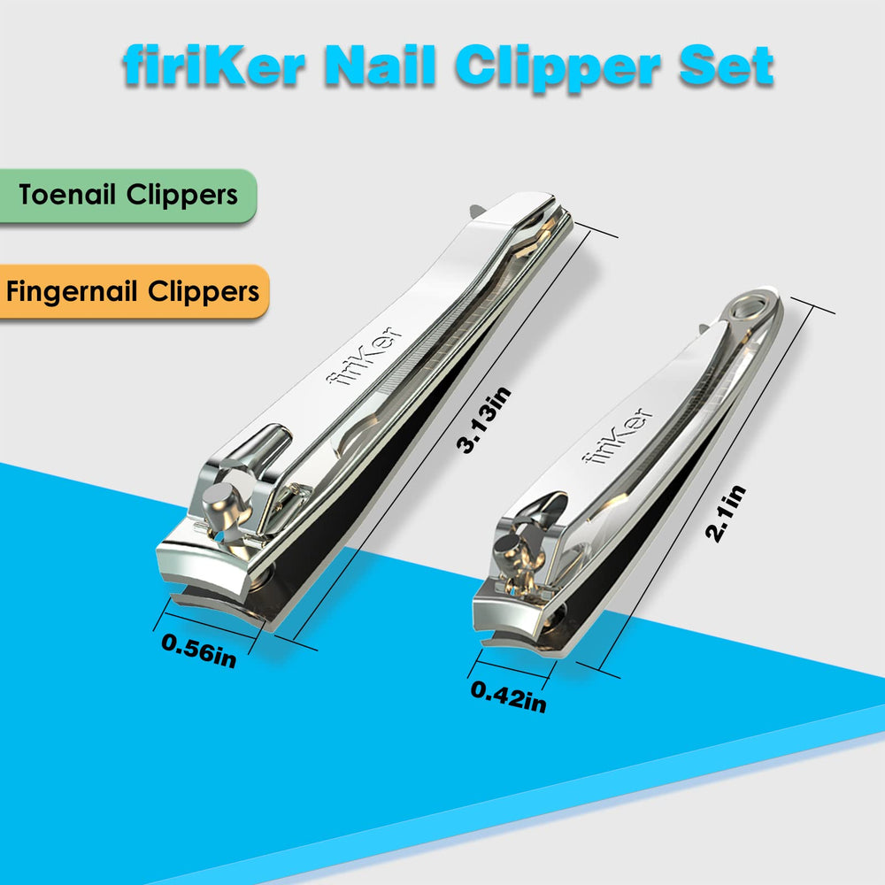 FiriKer ultra-sharp blades cut thick nails smoothly.