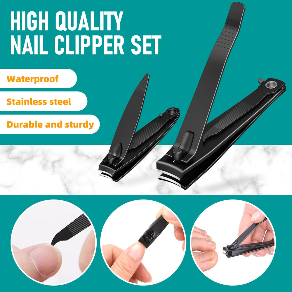 firiKer durable stainless steel clipper with black matte finish