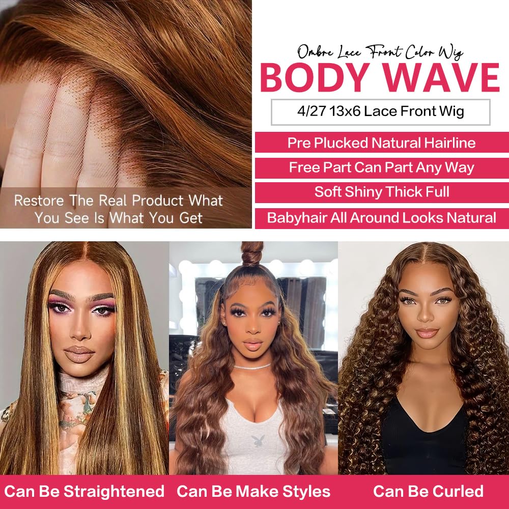 Fironiix pre-plucked baby-hair lace-front wig with natural hairline for easy styling.