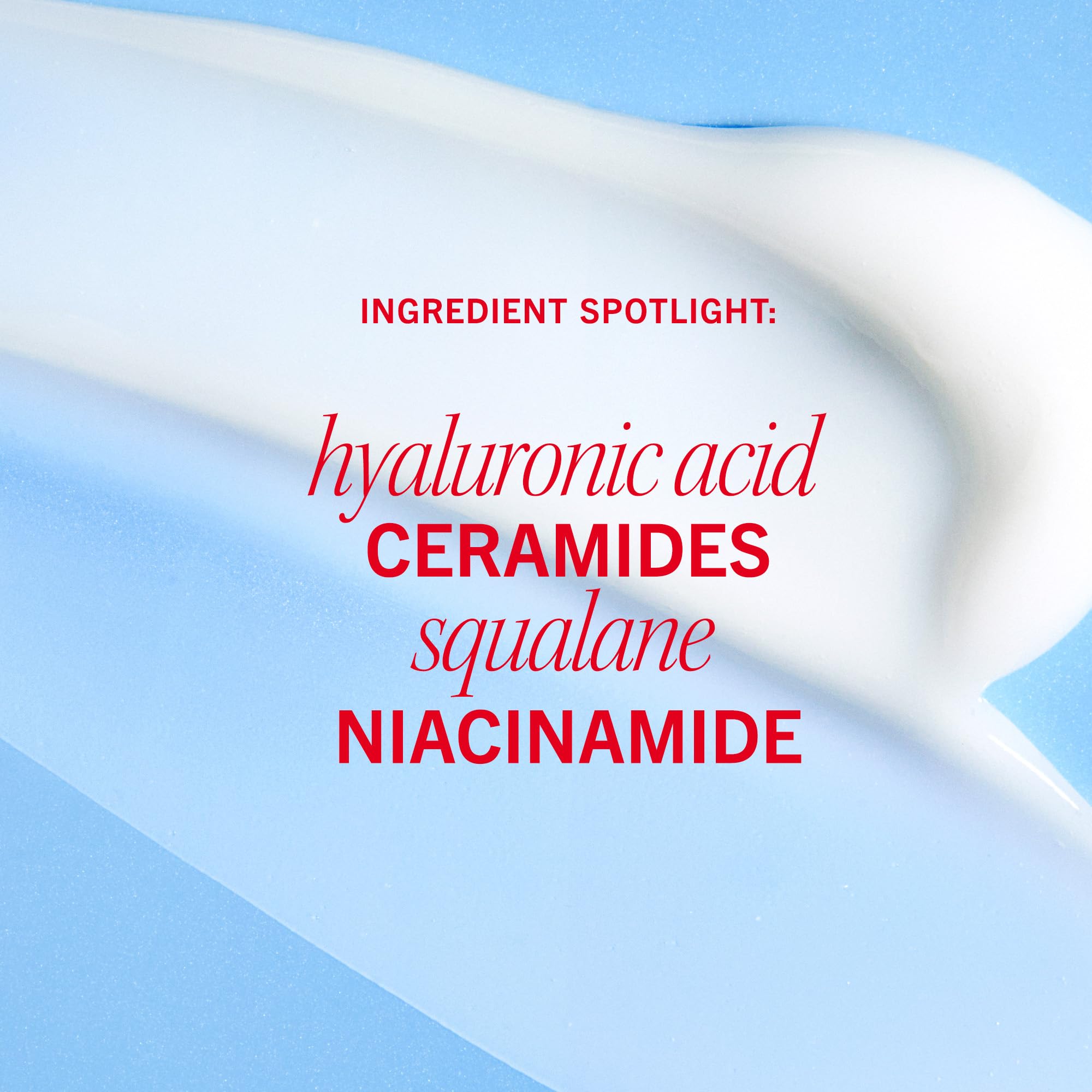 Alcohol-free formula label on First Aid Beauty hydrating gel cream.