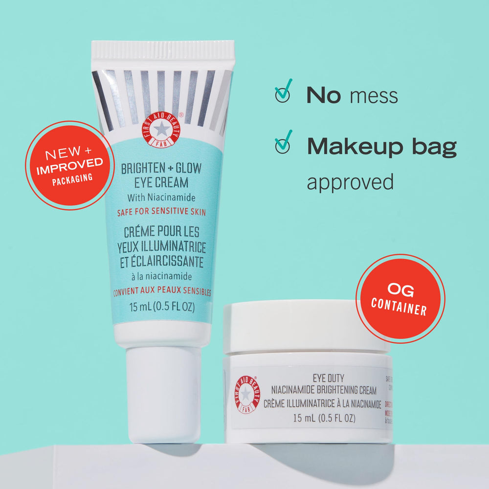 Niacinamide ingredient highlight for First Aid Beauty Brighten + Glow Eye Cream