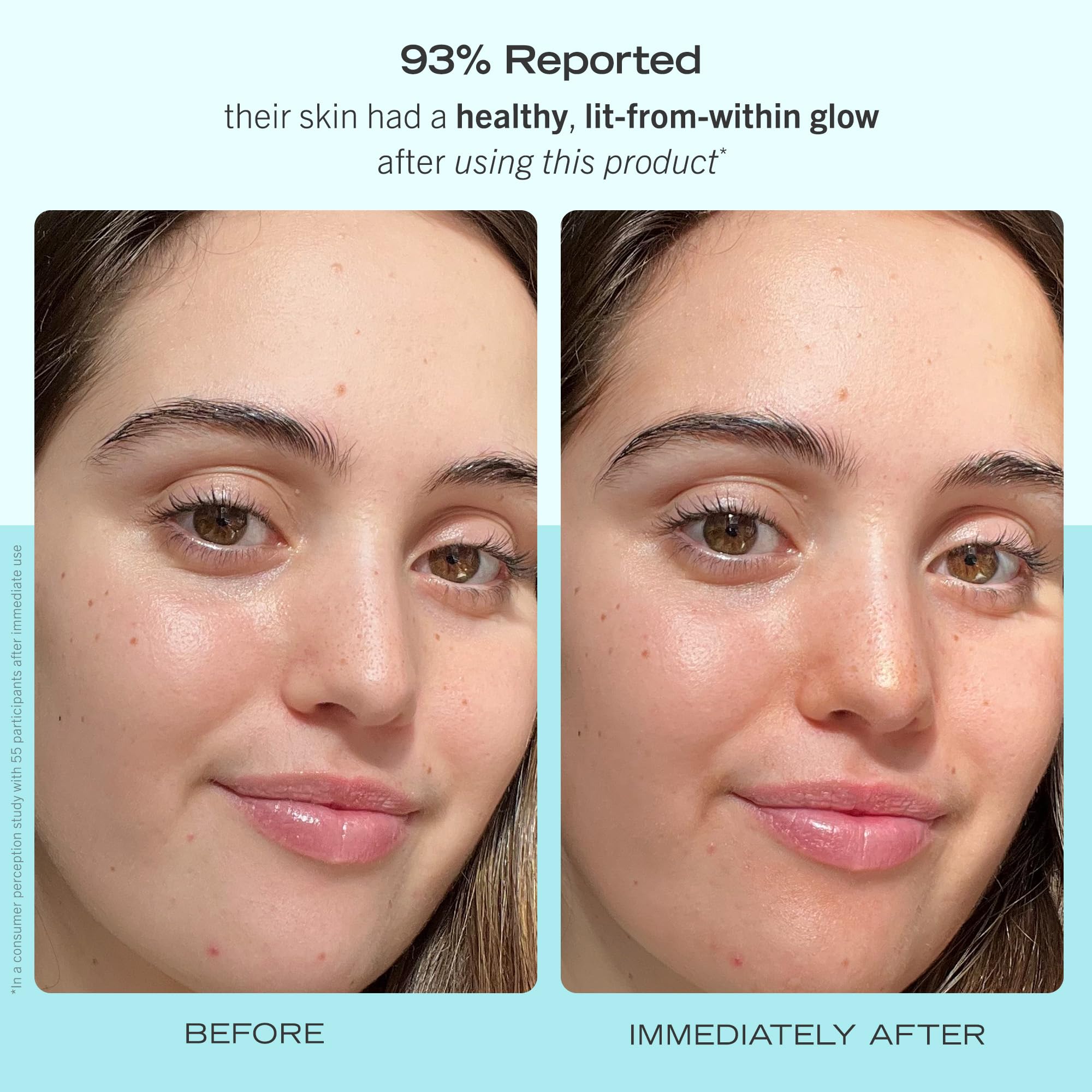 First Aid Beauty Efecto Brillo Suave para la piel.