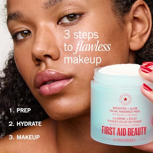 First Aid Beauty facial radiance pads are safe for sensitive skin and provide daily exfoliation.