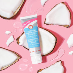 First Aid Beauty Hello FAB micro-pearls close-up offer light-reflecting luminosity for a glow.