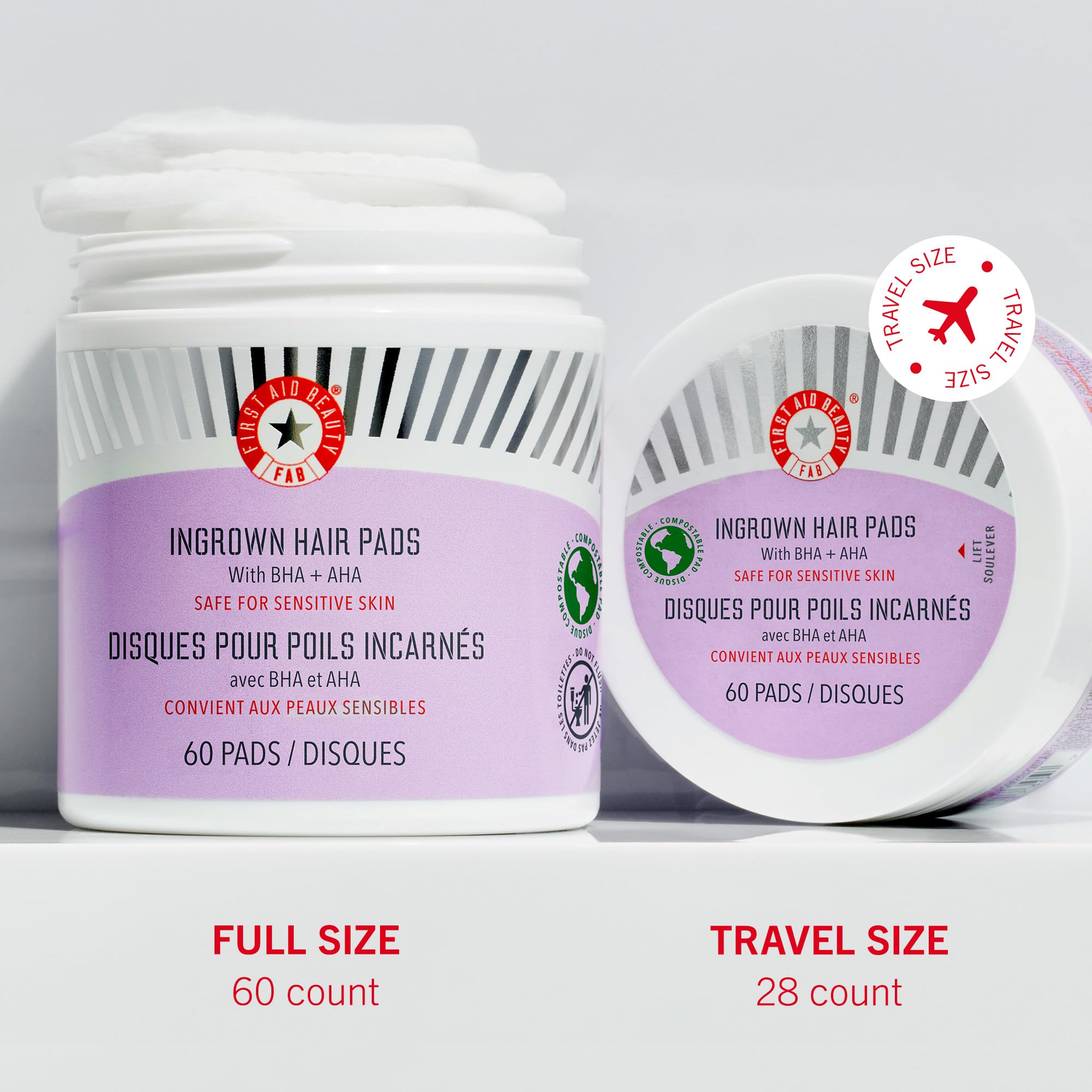 First Aid Beauty ingrown hair pads are vegan and cruelty-free