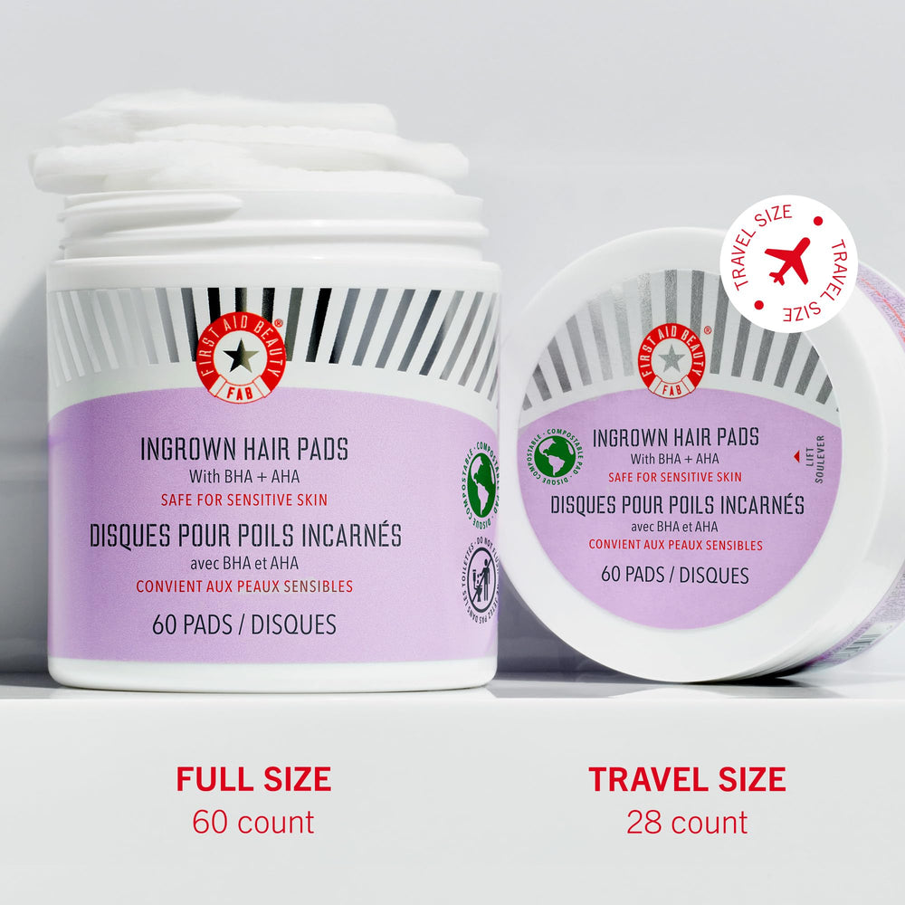 First Aid Beauty ingrown hair pads are vegan and cruelty-free