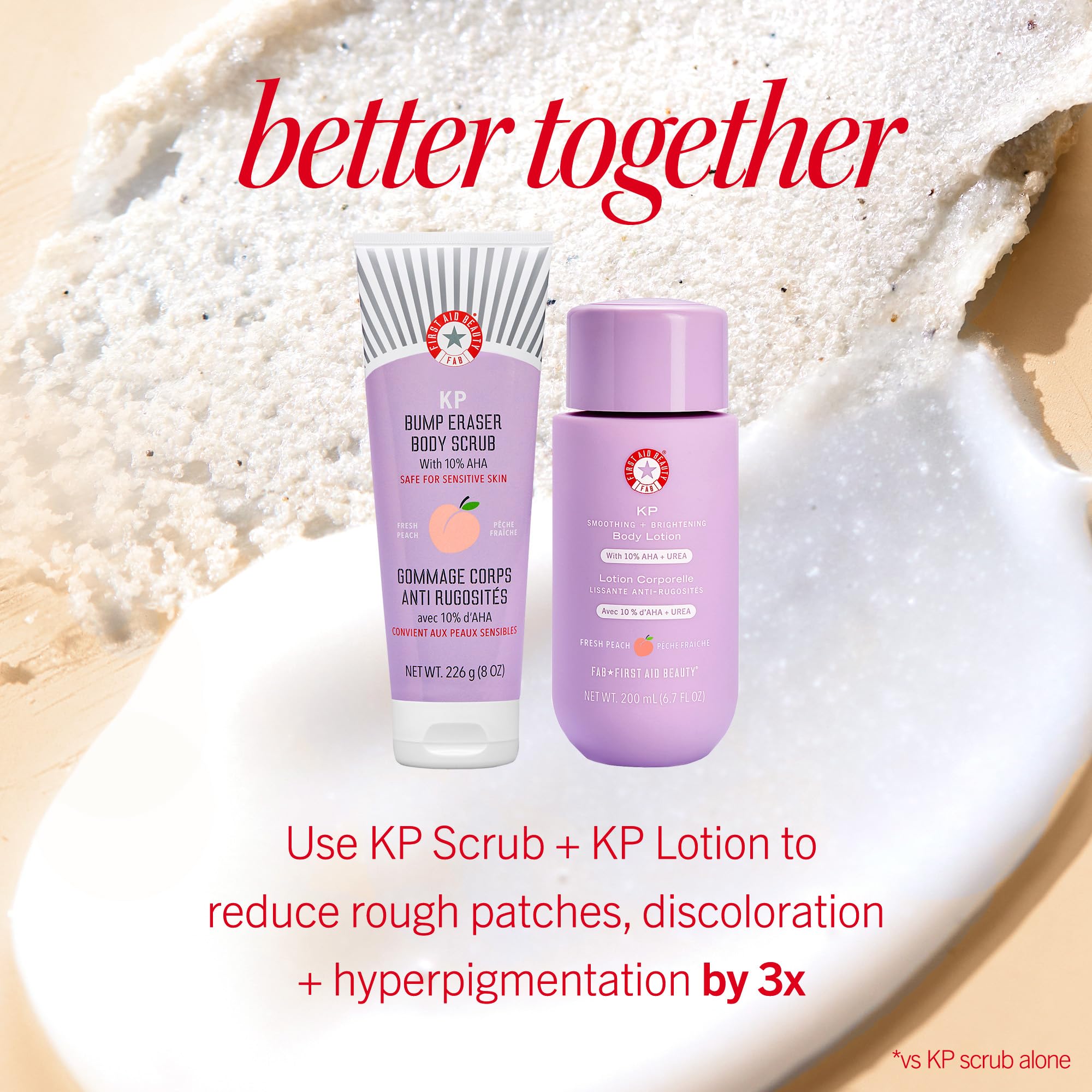 First Aid Beauty KP Bump Eraser, envase vegano y libre de crueldad.