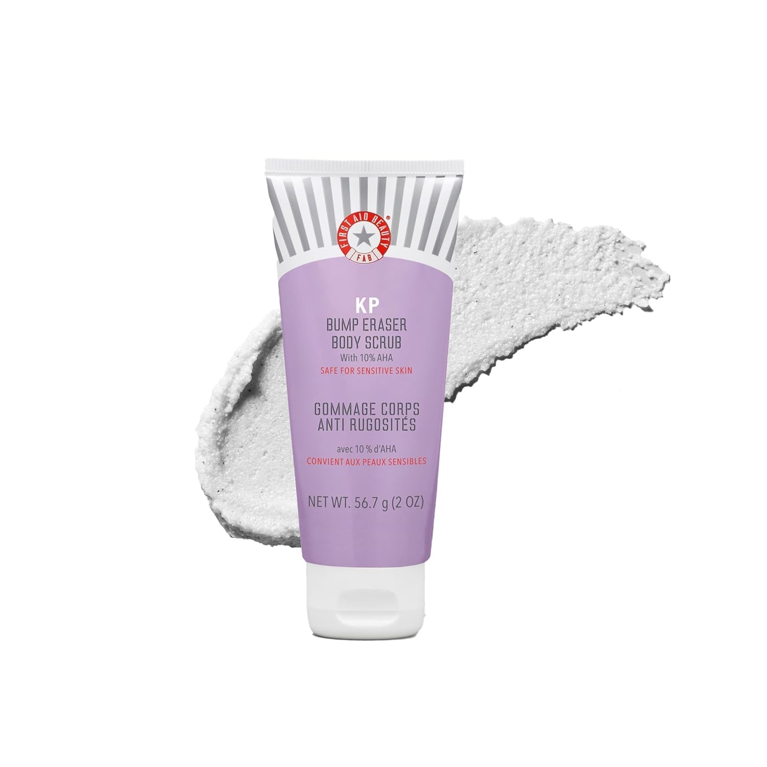 First Aid Beauty KP Bump Eraser, frasco, exfoliante para textura de piel más suave
