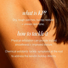 First Aid Beauty KP Bump Eraser pump-action bottle for easy application.