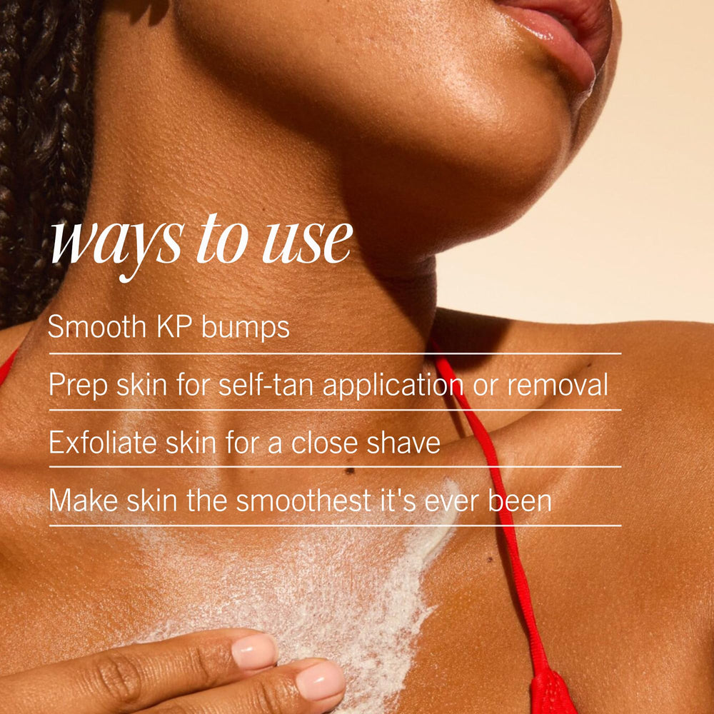 First Aid Beauty KP Bump Eraser, libre de alcoholes y colorantes para piel sensible.