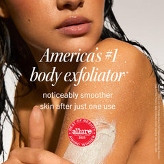 Close-up of KP Bump Eraser texture showing creamy scrub for gentle smoothing