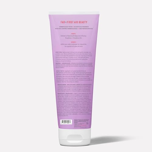 First Aid Beauty KP Bump Eraser, uso semanal recomendado para suavizar asperezas.