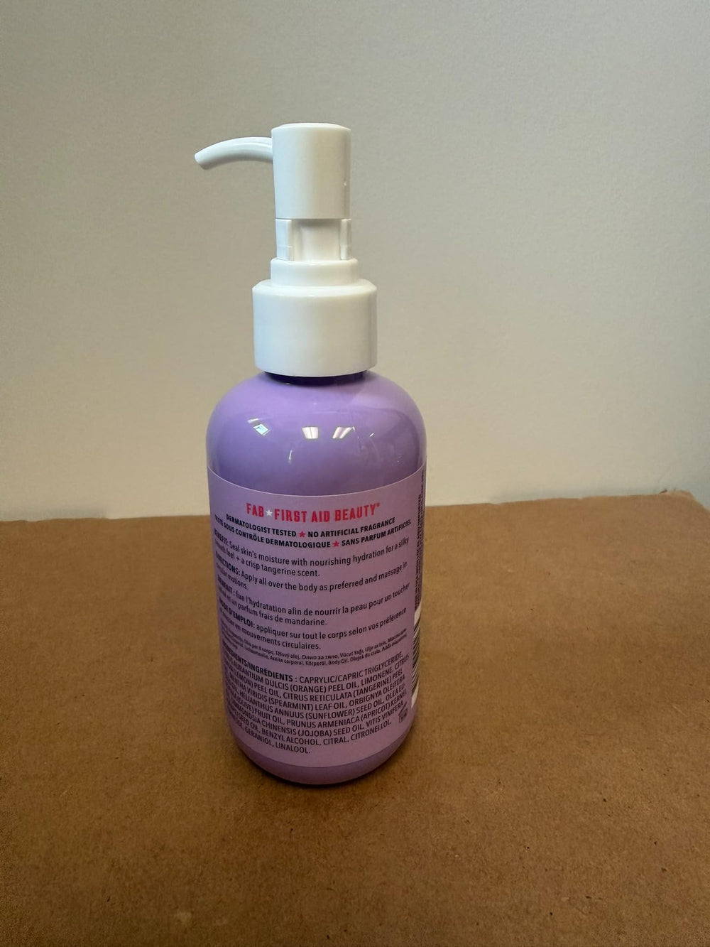 First Aid Beauty skin-barrier-support closeup demonstrates sensitive-skin friendly care.