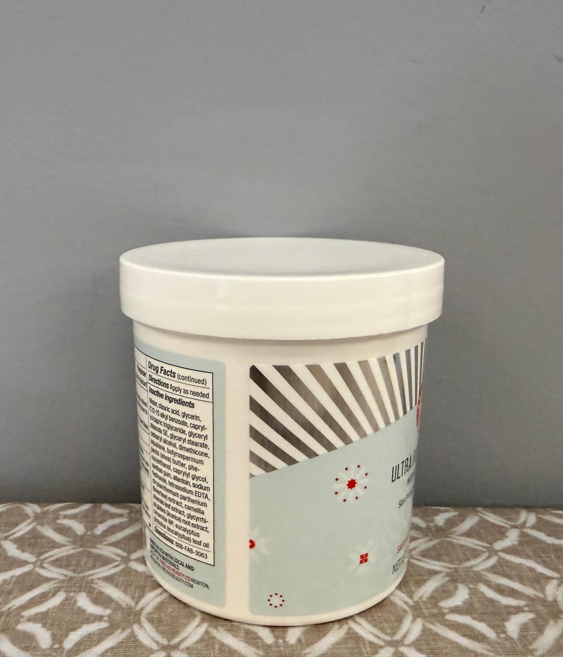 First Aid Beauty Ultra Repair Cream texture close-up on skin