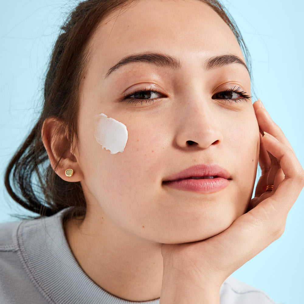 First Aid Beauty Ultra Repair Hydra-Firm Night Cream with colloidal oatmeal for soothing hydration.