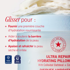 First Aid Beauty pillow pad with ceramides supporting the skin barrier
