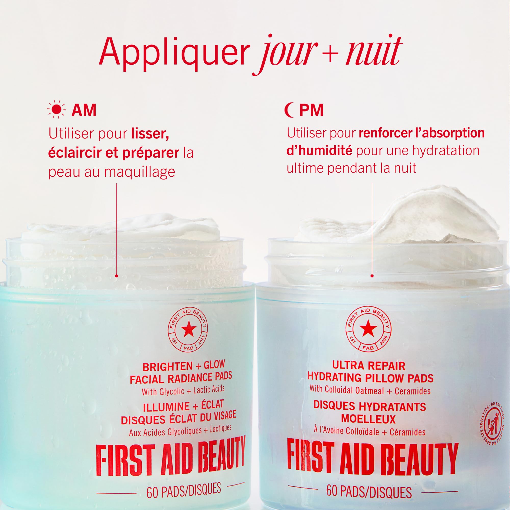 First Aid Beauty hydration pillow pad for on-the-go skincare