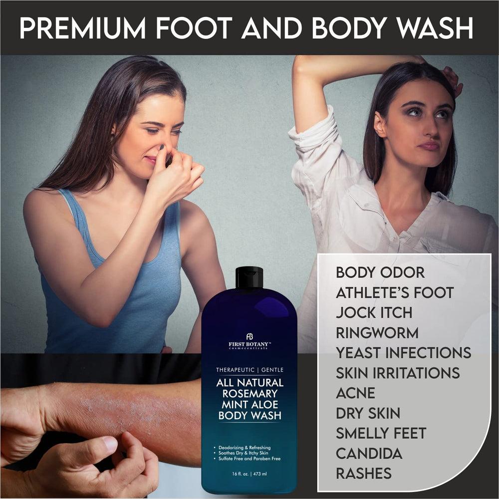 First Botany cuidado de piel irritada con aroma herbal