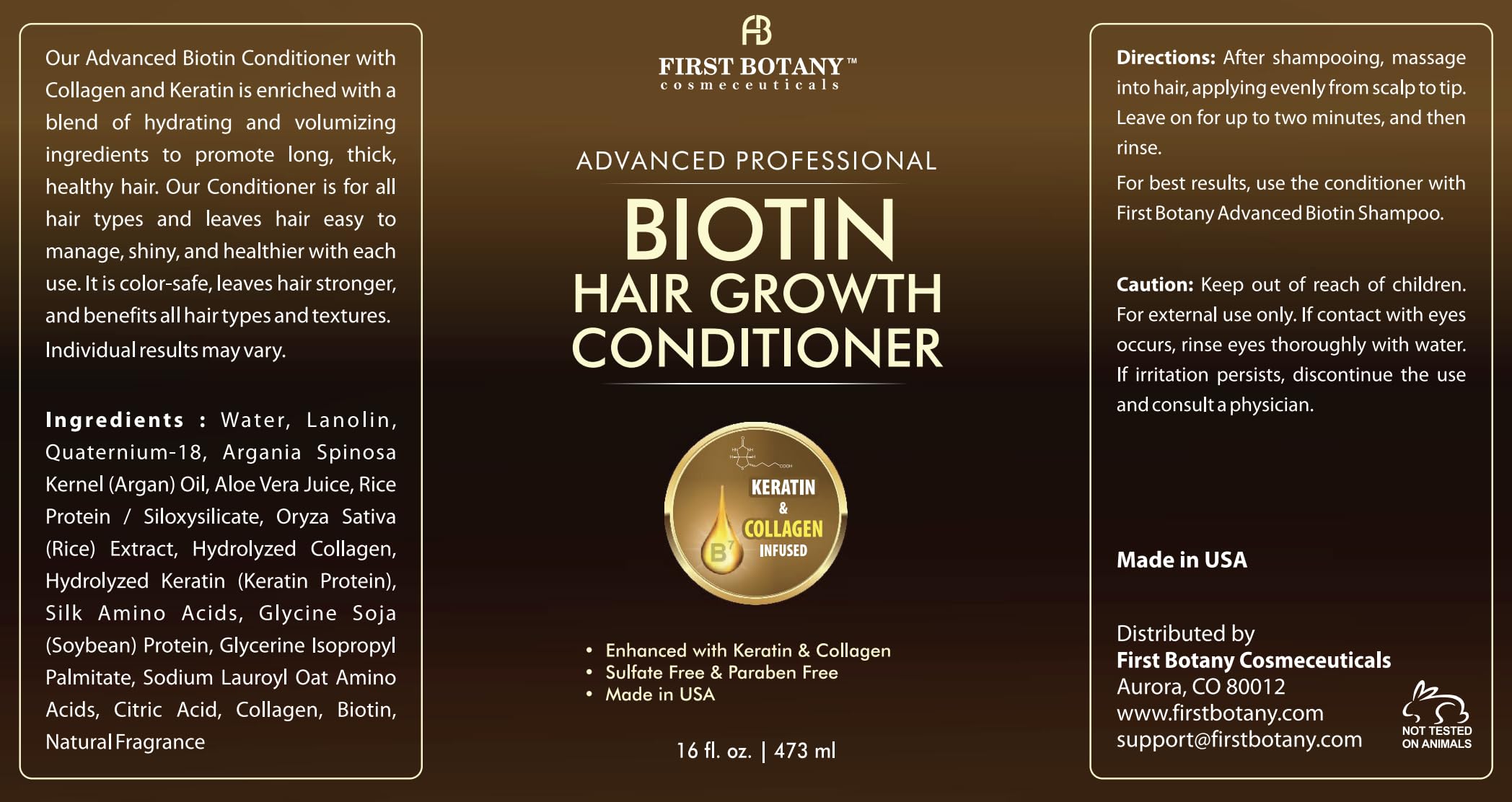 First Botany Dandruff Care set image communicates soothing scalp experience with cleansing action.