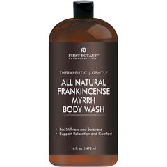 First Botany gel de ducha natural con incienso y mirra para piel limpia