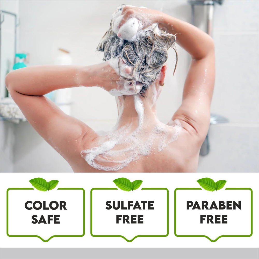 First Botany anti hair loss set demonstrates daily-use routine for all hair types.