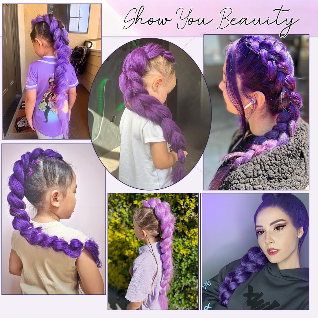Firstcyh Hair pre-stretched braiding hair 30-inch for quick, beginner-friendly installs