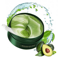 Firstfly avocado eye mask packaging ready for at-home spa treatment.