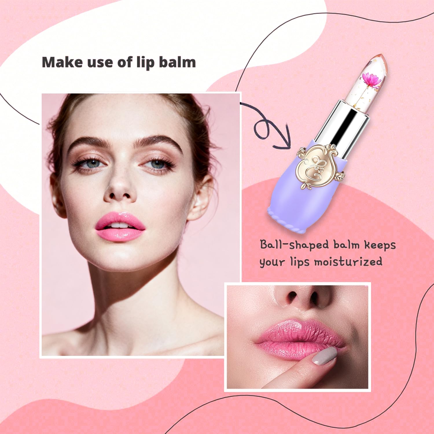 Barra de labios firstfly cambio de color por temperatura para tono personalizado