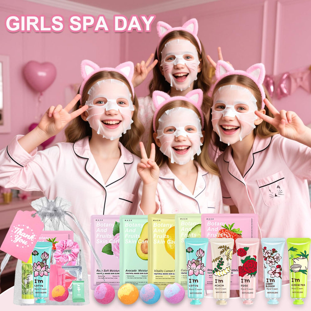 Mascarillas faciales firstfly para niñas, textura suave para una sesion de cuidado facial.