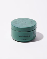 Firsthand pomade jar texture close-up for smooth application and flexible hold.