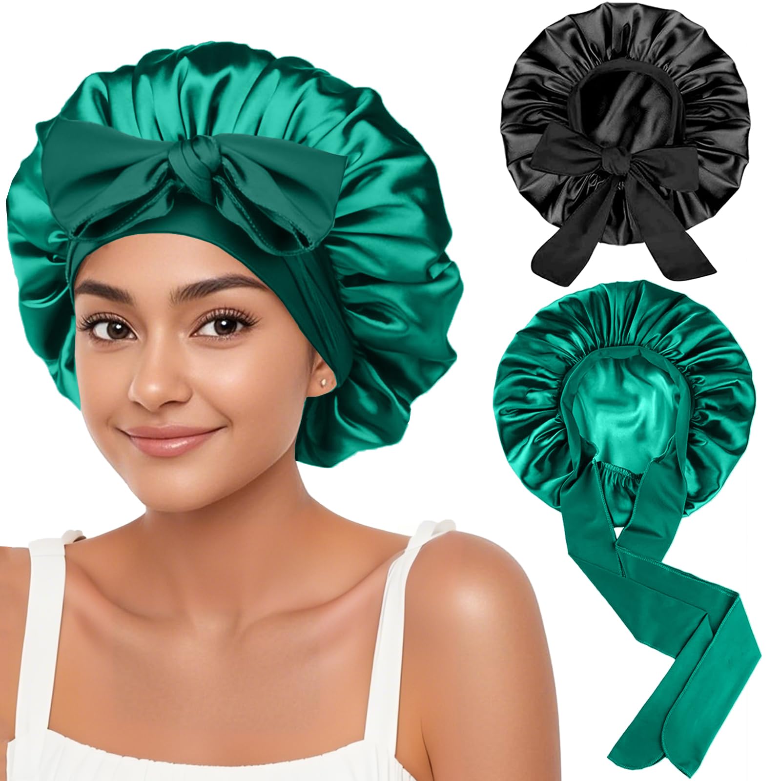 Regalo práctico FIRSTPELLA bonete de seda para todo tipo de cabello