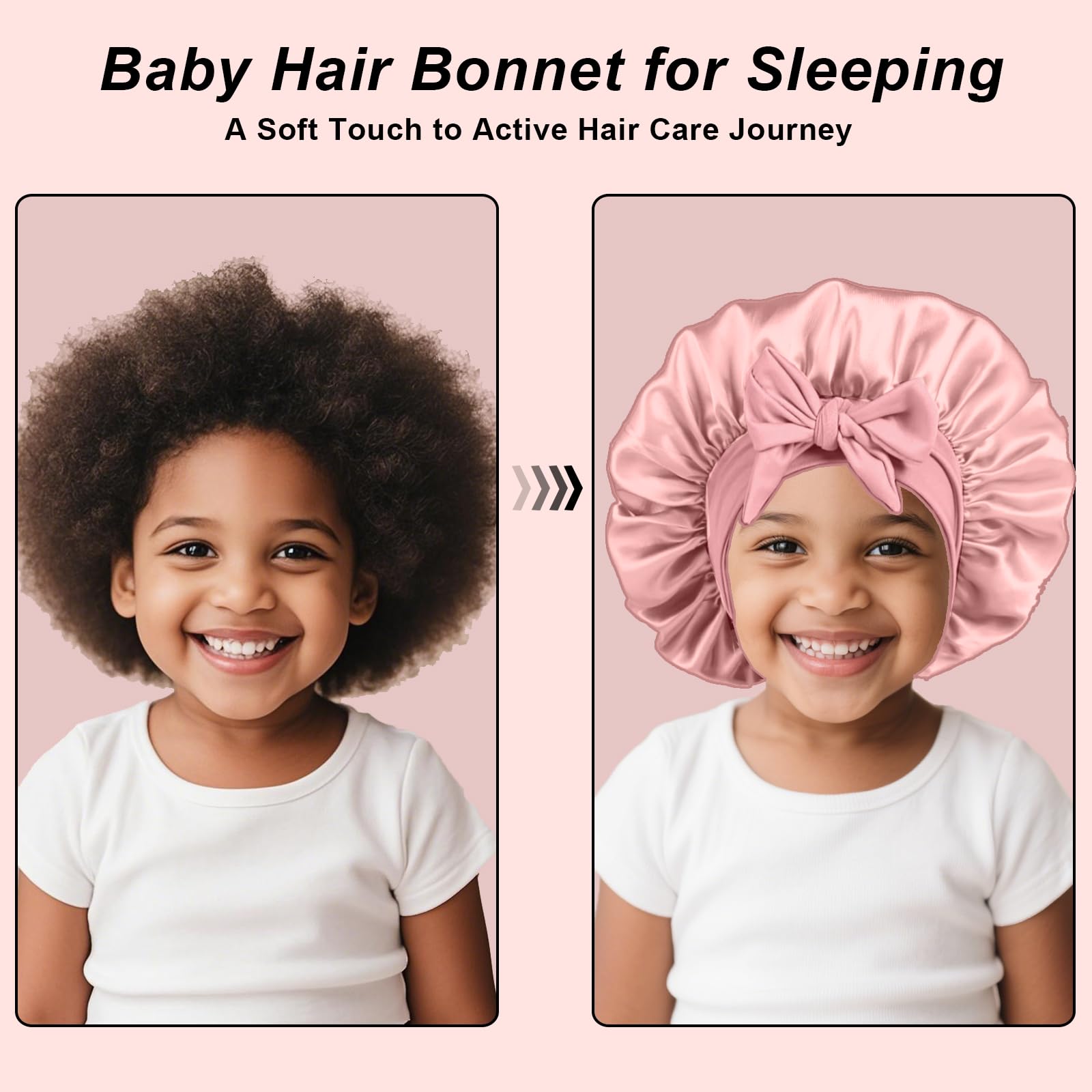 FIRSTPELLA bonnet with elastic band ensures secure, comfortable fit.